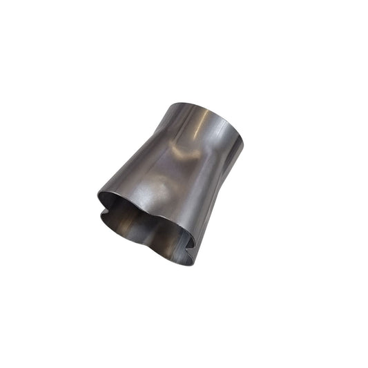 Exhaust Collector Mild Steel 4 Into 1 In 44mm Out 76mm