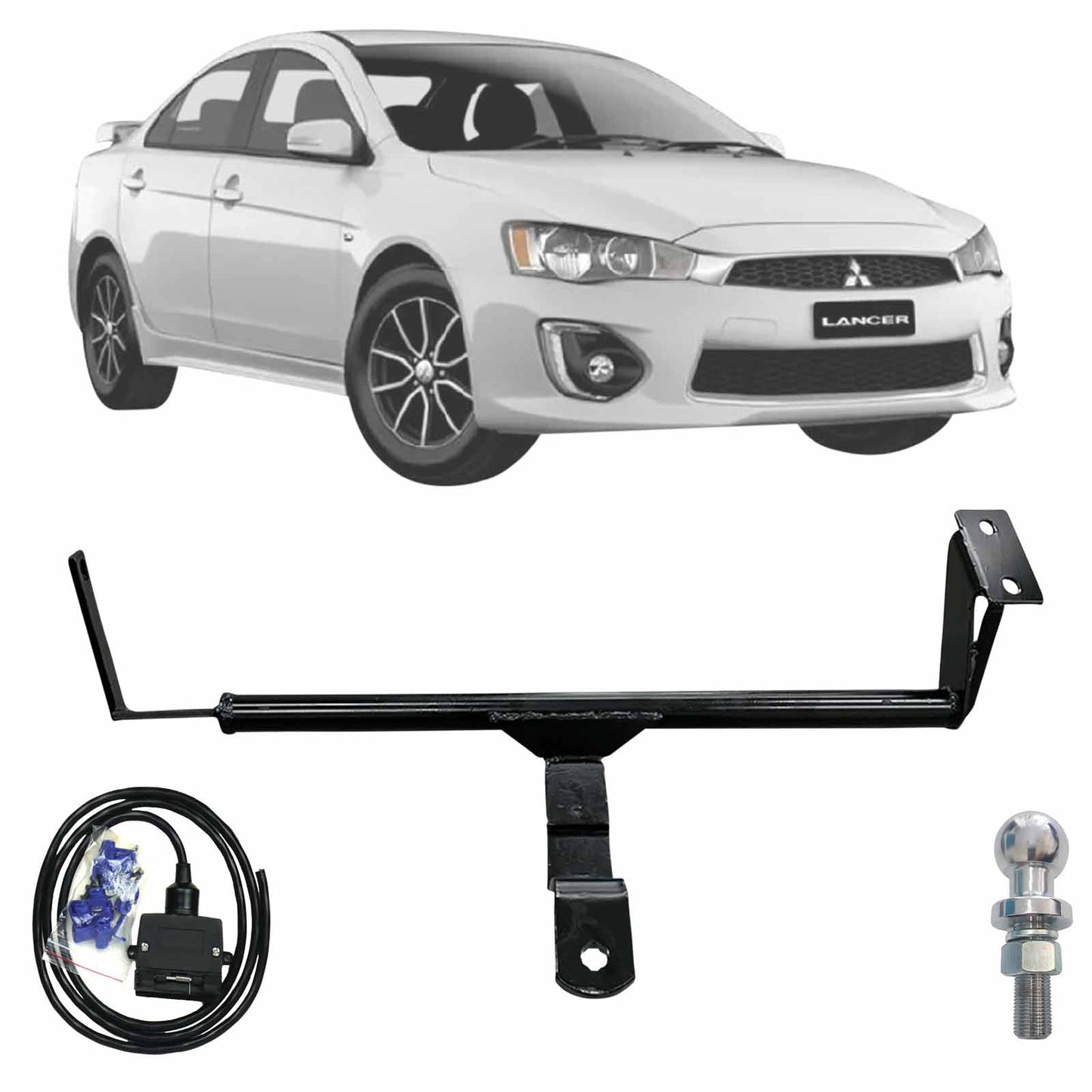 BTA Towbar Kit To Suit Mitsubishi Lancer Sportsback 10/2007 - 10/2011