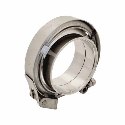 Stainless Steel Quick Release V-Band Exhaust Clamp Kits - Available in Sizes from 1.75in to 5in for Universal Exhaust Applications