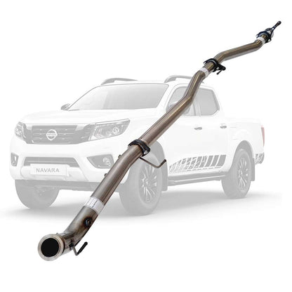 Nissan Navara D23 NP300 2.3L 3 Inch Turbo Back Exhaust DPF Delete