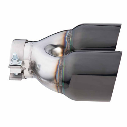 Exhaust Tip Y-Piece Inner Cone 3 Inch In - Dual 4 Inch Out 9" Long RHS 304SS