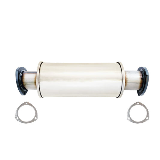 Toyota Landcruiser 79 Series VDJ 4.5L V8 3.5" Stainless Steel Muffler-Style Delete Kit