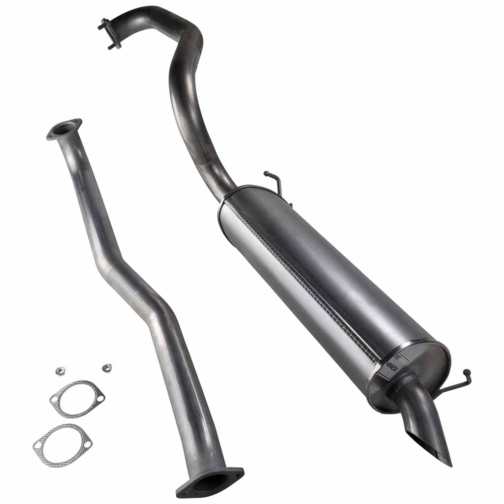 Ford Falcon BA BF 6Cyl 4L XT Sedan Standard Cat Back Exhaust - Pipe Front