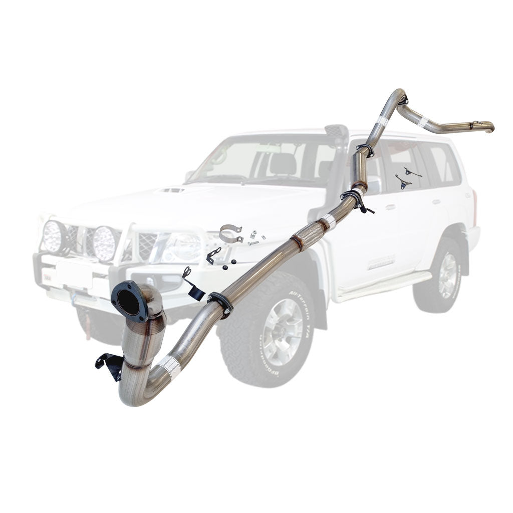 Nissan Patrol Y61 GU 3L ZD30 Wagon 3 Inch Turbo Back Exhaust