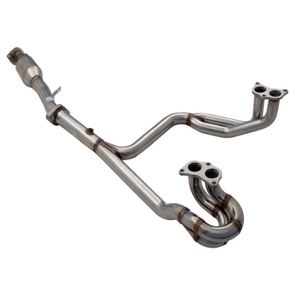 Subaru Impreza 2.LTR(Non Turbo)4-2-1Header Matte Finish Stainless With Metallic Cats