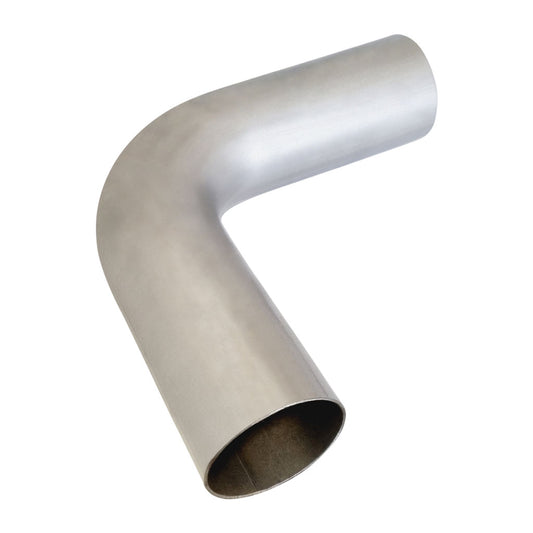 2.5" (63.5mm) Mandrel Bend Exhaust Pipe - 90 Degree 1D Tight Radius - Aluminised Mild Steel