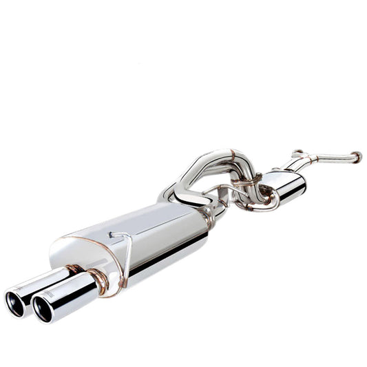 Ford Falcon FG XR8 Sedan XFORCE Twin 2.5 Inch Catback Exhaust - Raw 409