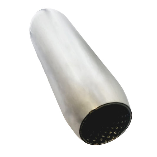 409 Grade Stainless Steel 2.5" ID 18" Long Hotdog Muffler Resonator