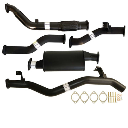 Toyota Landcruiser 79 Series VDJ79R V8 2007 - 10/2016 D Cab Ute 3 Inch Turbo Back Exhaust