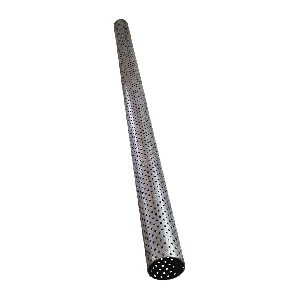 2 Inch 54mm OD Stainless Steel Perforated Tube 1 Metre Length