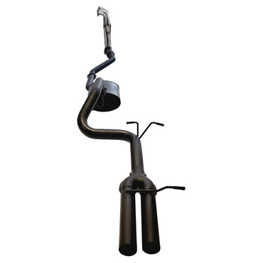 Falcon BA BF XR6 Sedan 2.5 Inch Exhaust With XPS Extractor & Hiflow Cat Rear Dual Tailpipe