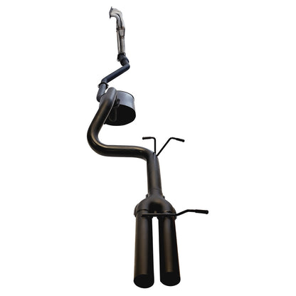 Falcon BA BF XR6 Sedan 2.5 Inch Exhaust With XPS Extractor & Hiflow Cat Rear Dual Tailpipe