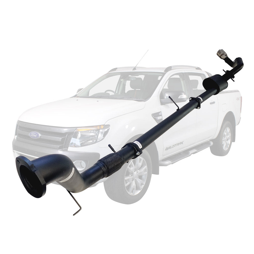 Ford Ranger PX 2011-2016 3.2L 3 Inch Turbo Back Exhaust System