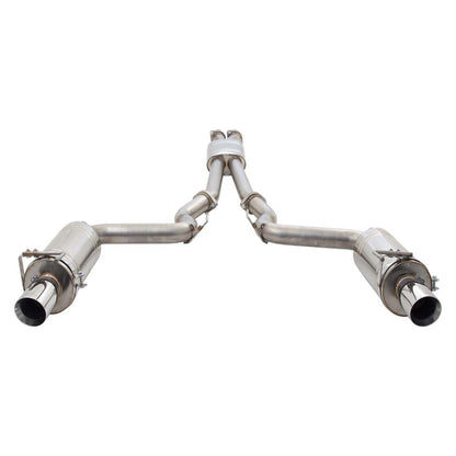 Ford Mustang 2015 Cat Back System Stainless Steel (DOES NOT FIT CONVERTIBLE)