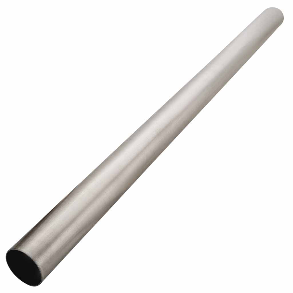 2.5 Inch 63.5mm Brushed 304l Stainless Steel Exhaust Pipe Tube 1 Metre 1.6mm