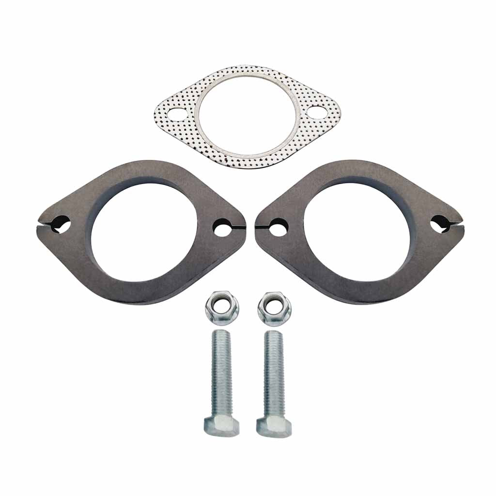 Exhaust Flange Plates kit 2.5 Inch 93mm Spacing with Gaskets And Nuts And Bolts 10mm