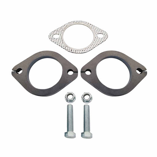 Exhaust Flange Plates kit 2.5 Inch 93mm Spacing with Gaskets And Nuts And Bolts 10mm