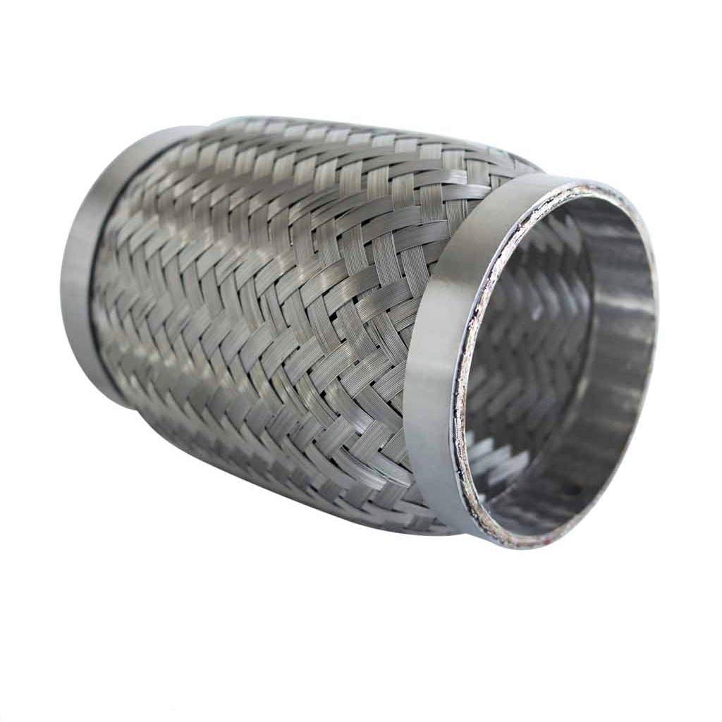 Stainless Steel Braided Exhaust Flex Pipe Joints - Available in Various Sizes and Lengths