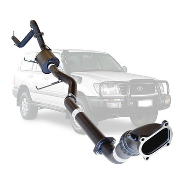 Toyota Landcruiser 100 Series HDJ100 1HD-FTE 3 Inch Turbo Back Exhaust