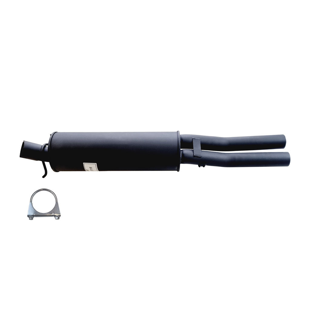 Holden Commodore VP VR VS IRS 2.5 Inch Dual Outlet Exhaust Rear Muffler Suitable With Existing DEA Components Only.