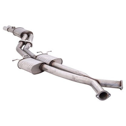 Holden Statesman WH WK WL XFORCE Twin 3 Inch Catback Exhaust - Raw 409