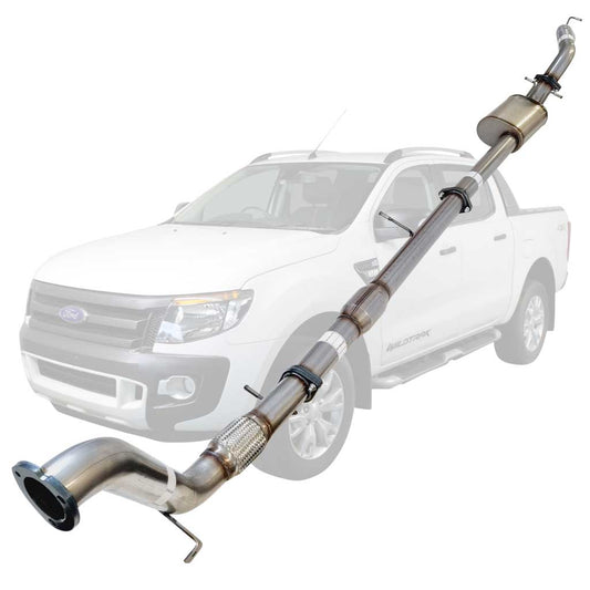 Ford Ranger PX 2011-2016 3 Inch Turbo Back Exhaust System