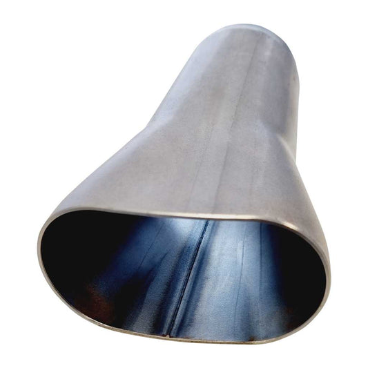 Exhaust Collector Mild Steel 2 Into 1 In 2x 38mm Out 44mm