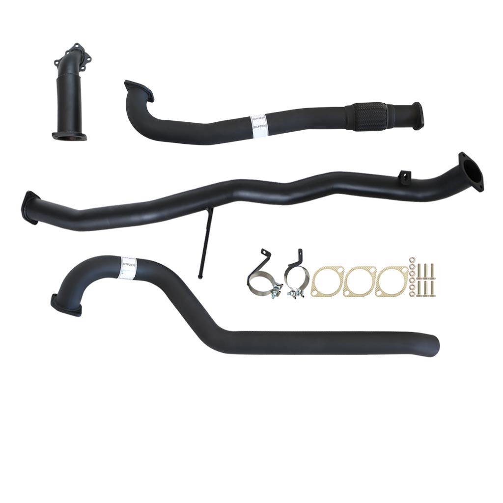 Nissan Patrol Y60 GQ 4.2L TD42 LWB Wagon 3 Inch Turbo Back Exhaust Conversion 1987 - 1997