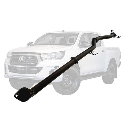 Toyota Hilux N80 2.4L 3 Inch DPF Back Exhaust