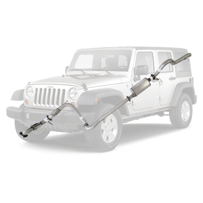 Jeep Wrangler JK 2007-2010 2.8L CRD 3 Inch Turbo Back Exhaust *** Limited Stock Made To Order ****