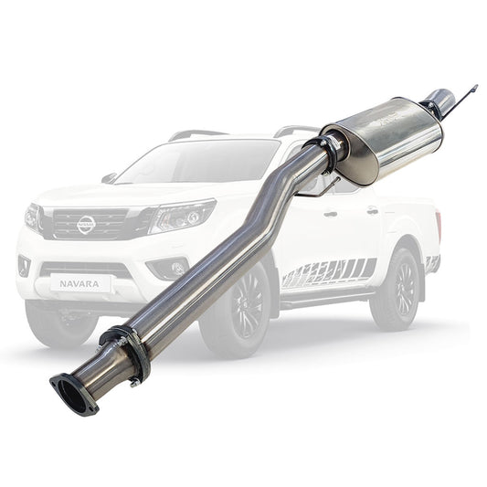 Nissan Navara NP300 D23 2015 On 2.3L 4 Inch DPF Back Exhaust