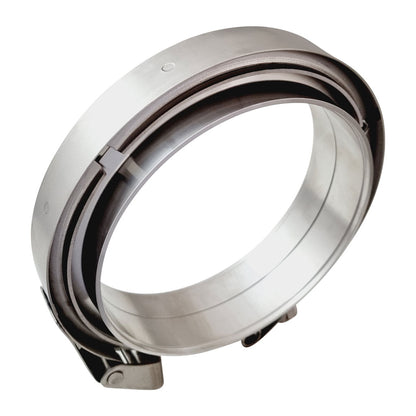 Stainless Steel Quick Release V-Band Exhaust Clamp Kits - Available in Sizes from 1.75in to 5in for Universal Exhaust Applications