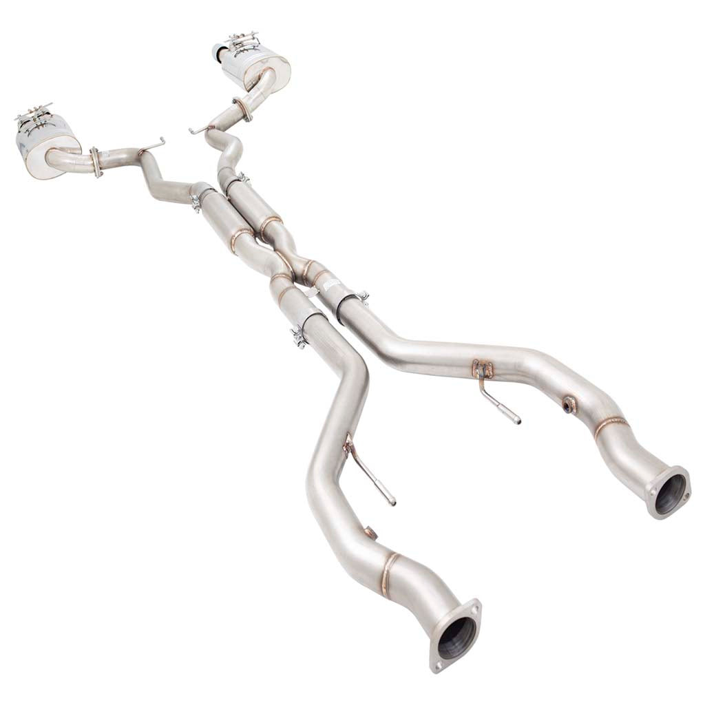 Holden Commodore VE VF Ute XFORCE Twin 3 Inch Catback Exhaust - Polished SS