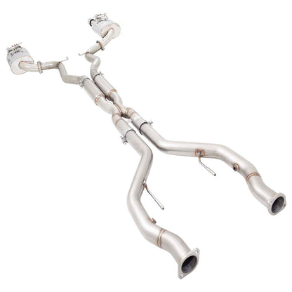 Holden Commodore VE VF Ute XFORCE Twin 3 Inch Catback Exhaust - Polished SS