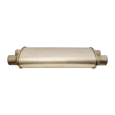 8" x 4" Dual/Dual Configurations Mufflers | Aluminised | Select Your Size Length and Internal Options