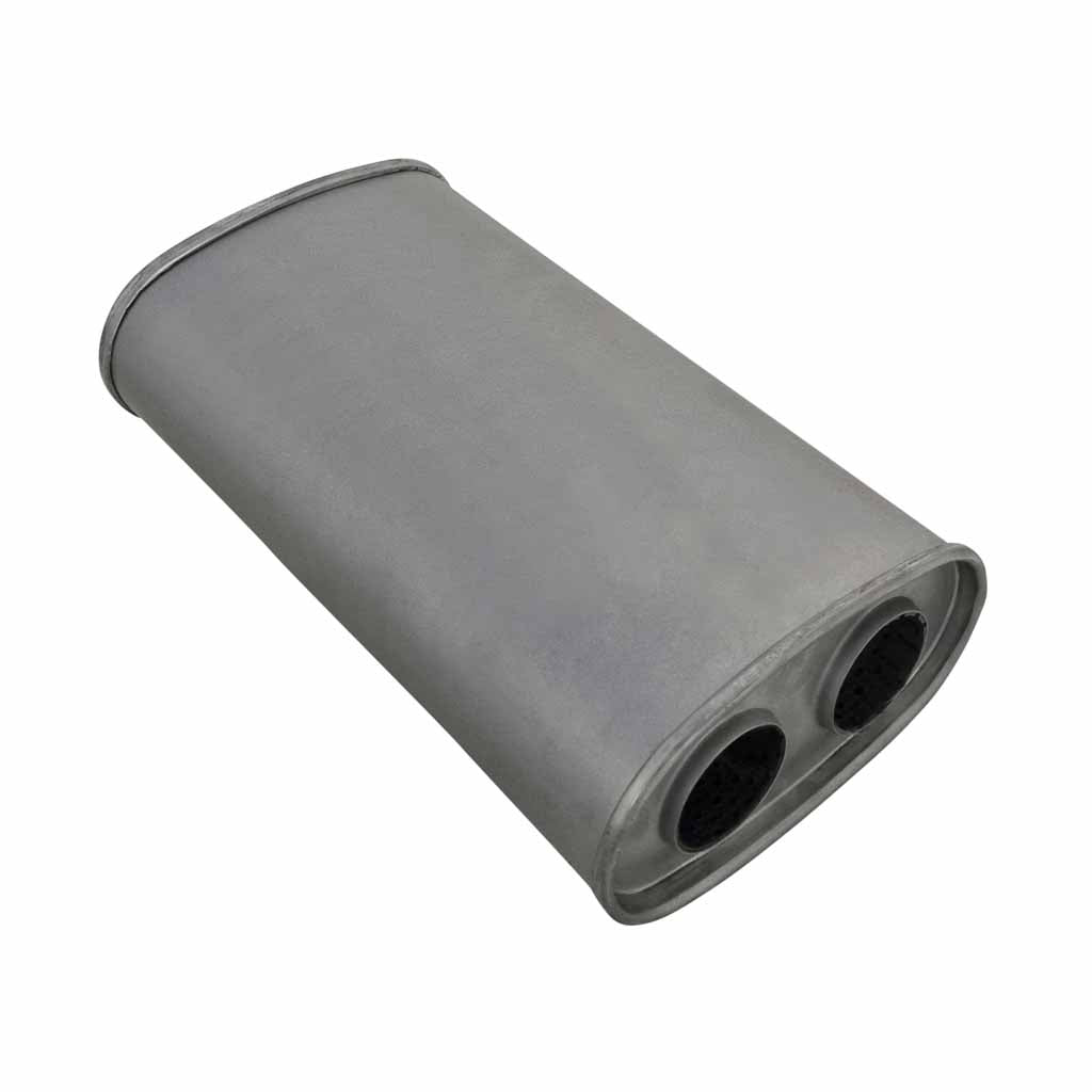 8" x 4" Dual/Dual Configurations Mufflers | Aluminised | Select Your Size Length and Internal Options