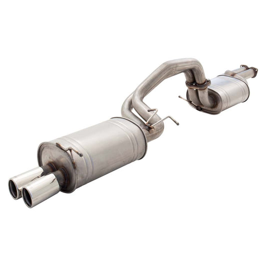Falcon FG XR6 G6E Turbo Sedan XFORCE Twin 2.5" Catback Exhaust (Oe Cat) Raw 409