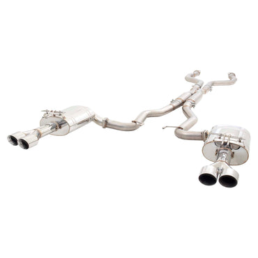 Holden Commodore VE VF Ute XFORCE Twin 3 Inch Catback Exhaust - Polished SS