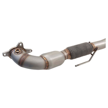 Stainless Steel 3″ Dump pipe, 200 cell metallic cat with connecting pipe