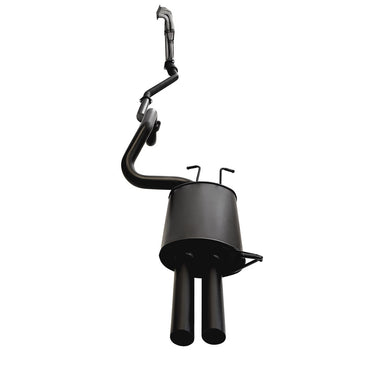 Falcon BA BF XR6 Sed 2.5 Inch Exhaust With Front Muffler Delete Pipe, Rear Muffler Dual Outlet XPS Header Hiflow Cat