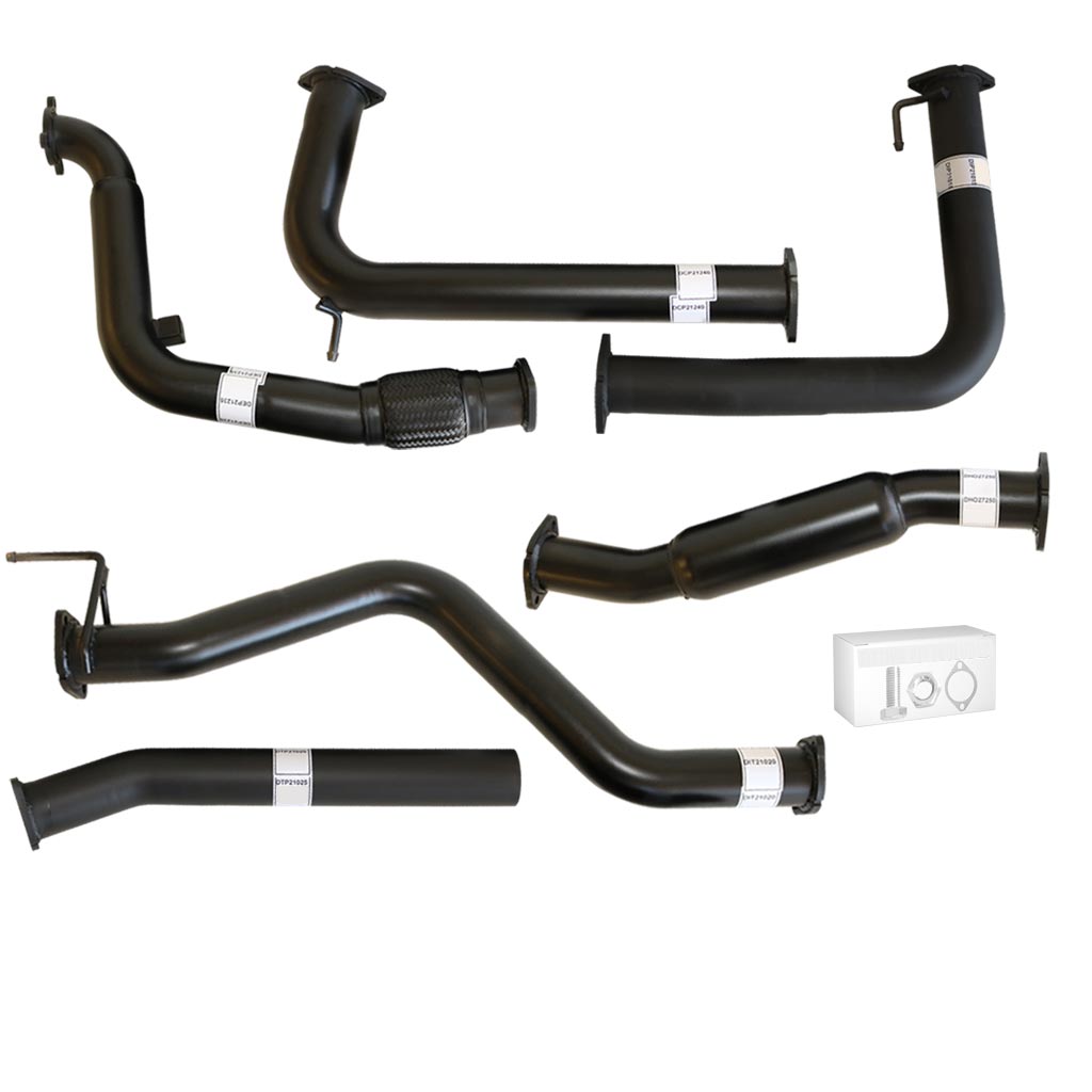 Nissan Navara D40 2.5L 3 Inch Turbo Back Exhaust (Non DPF Model)