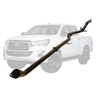 Toyota Hilux N80 2.4L 3 Inch DPF Back Exhaust