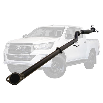 Toyota Hilux N80 2.4L 3 Inch DPF Back Exhaust