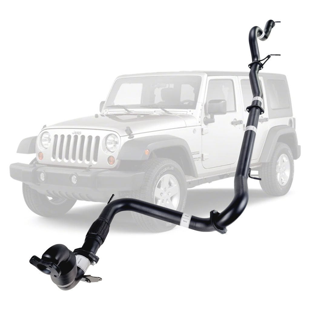 Jeep Wrangler JK 2007-2010 2.8L CRD 3 Inch Turbo Back Exhaust