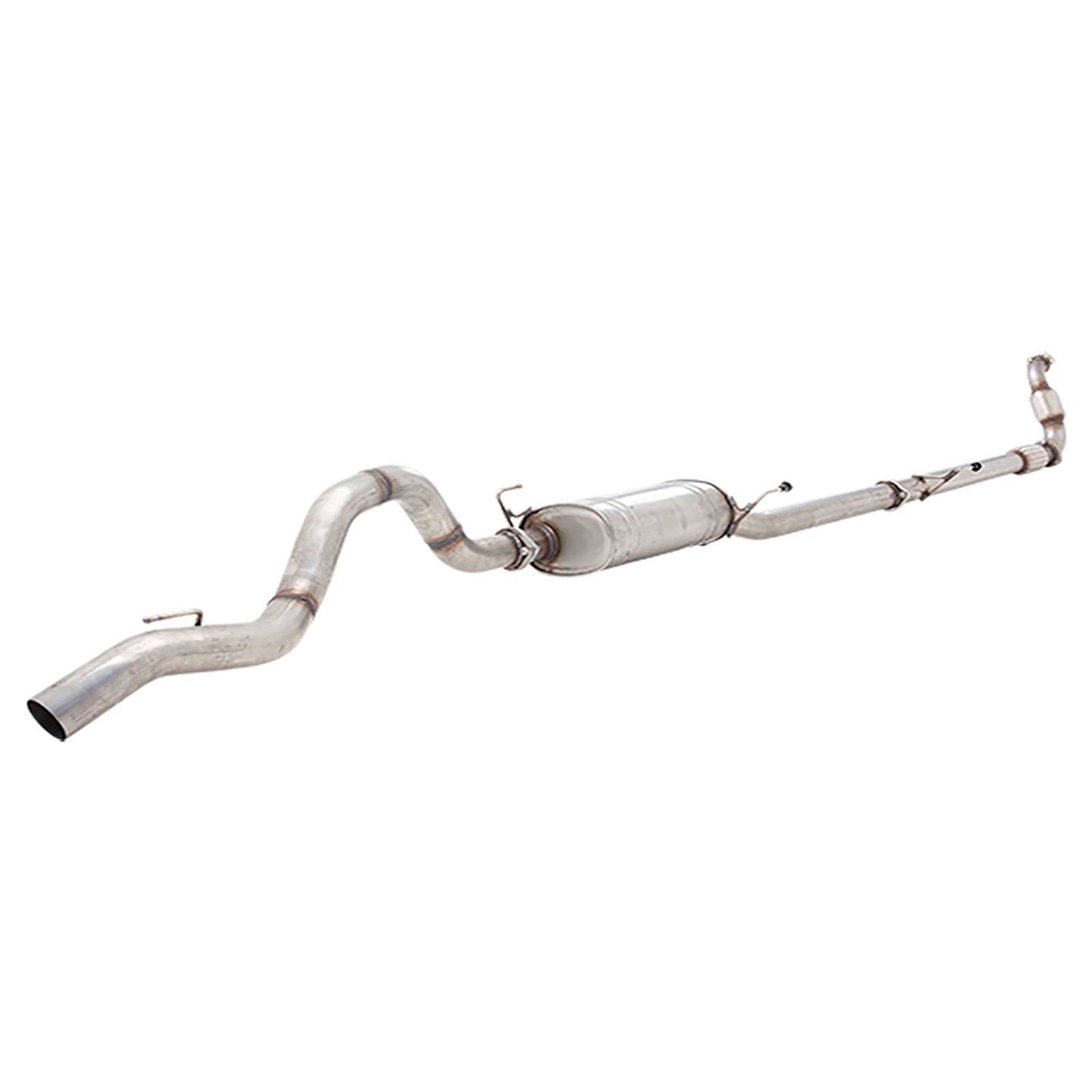 Holden RG Colorado 2.8L Raw 409 Turbo Back System with High Flow Cat