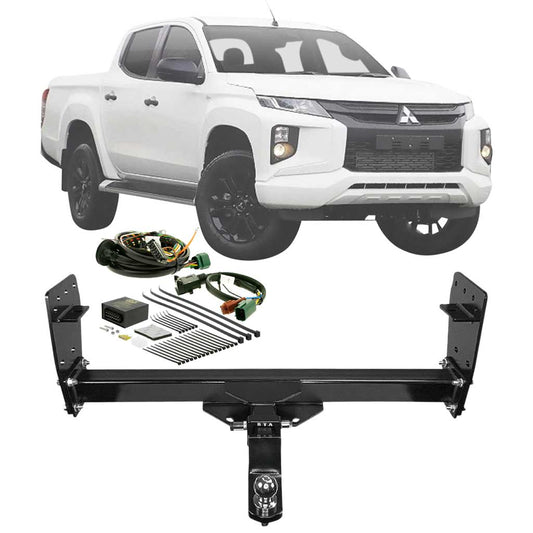 BTA Towbar Kit To Suit Mitsubishi Triton MR Ute 11/2018 - On with bumper