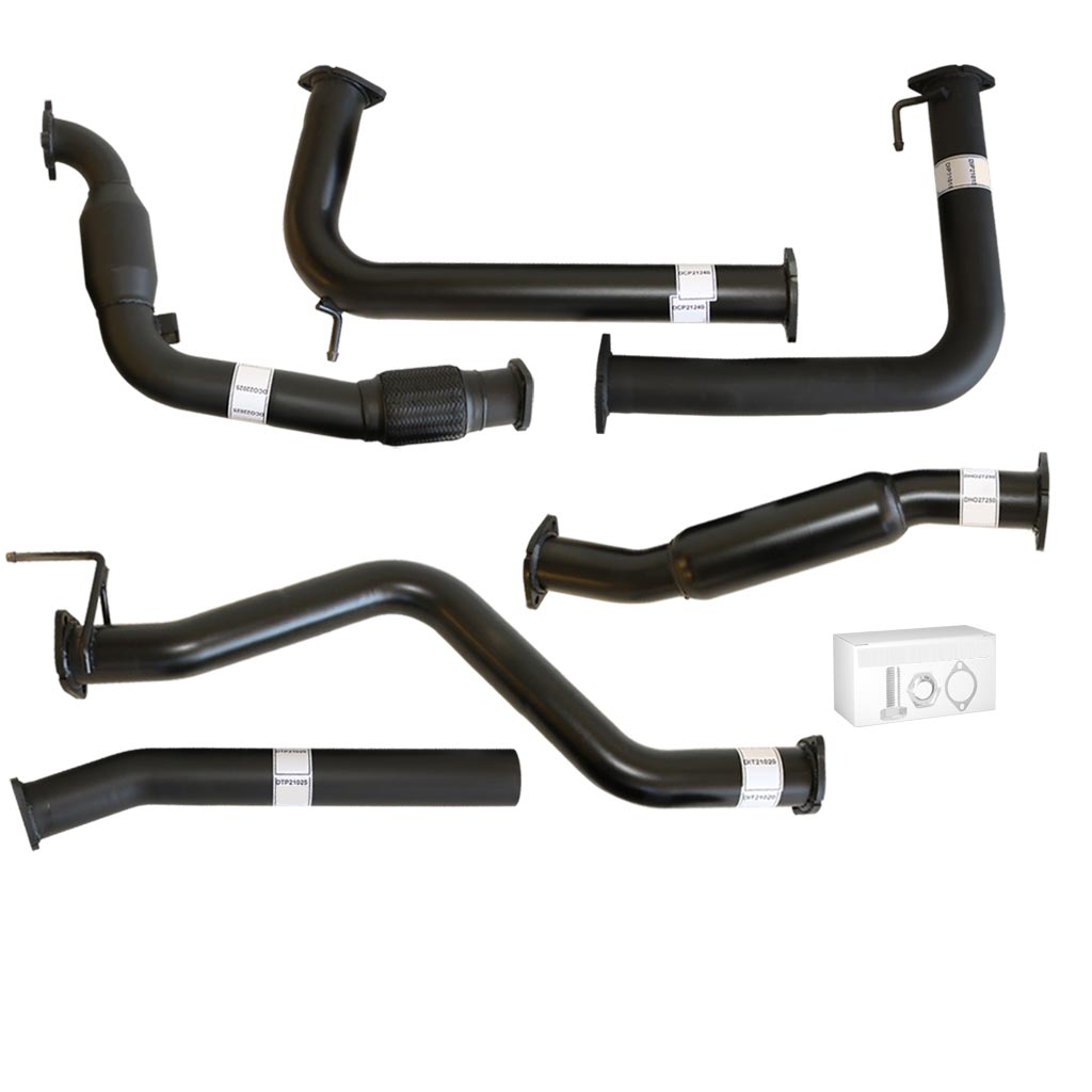 Nissan Navara D40 2.5L 3 Inch Turbo Back Exhaust (Non DPF Model)