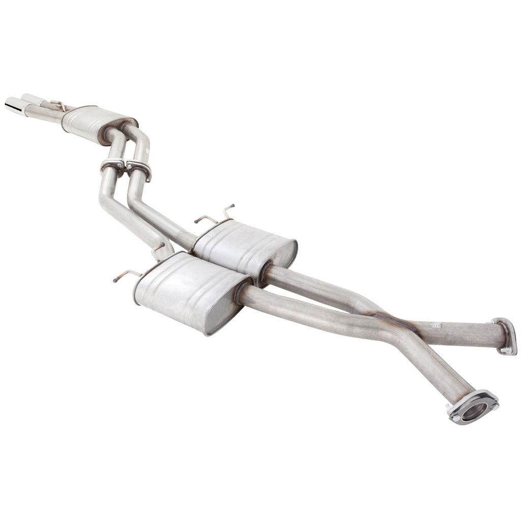 Holden Monaro V2 Cv8 5.7L V8 2001-03 XFORCE Twin 3" Catback Exhaust - Raw 409