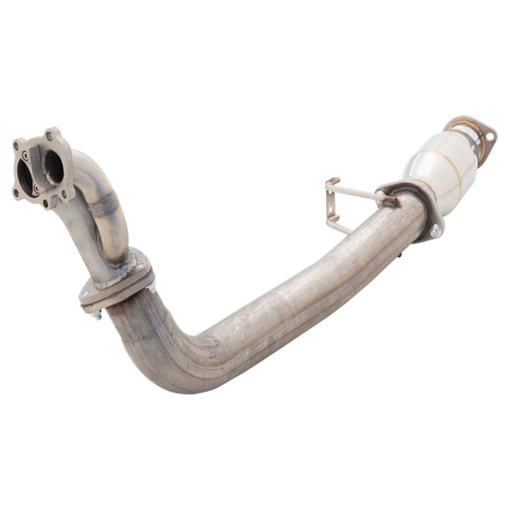 Nissan 200SX S14 S15 3 Inch Full Exhaust With Angle-Out Cannon - Raw 409