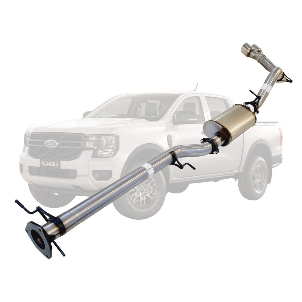 Ford Ranger Next Gen 2022 Onwards 3L V6 TD 3 Inch DPF Back Exhaust